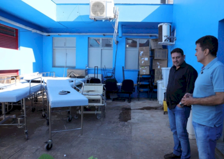Marçal vistoria Hospital da Vida e reafirma compromisso de melhorar atendimento