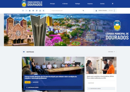 Com novo portal, Câmara de Dourados amplia transparência e facilita acesso