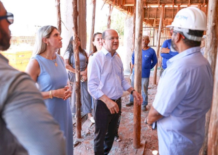 Governador em exercício entrega pacote de obras na região Cone Sul