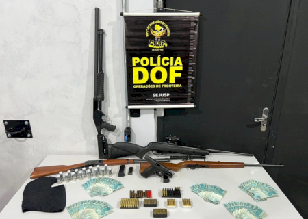 Um dos pistoleiros presos pelo DOF é ex-policial e responde por tráfico de drogas