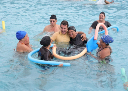 Prefeitura leva modalidades esportivas para crianças, jovens e idosos