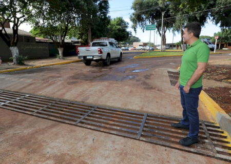 Prefeitura entrega 1ª etapa de obra que acabará com alagamentos