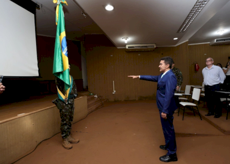 Marça Filho é empossado como presidente da Junta Militar de Dourados