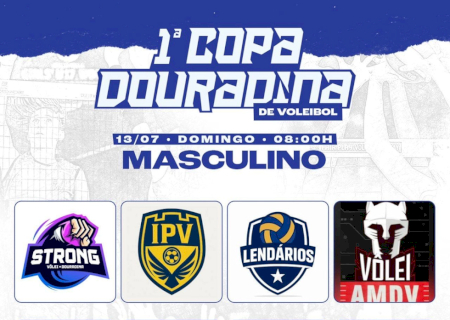 1ª Copa Douradina de Voleibol promete agitar o fim de semana esportivo