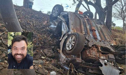 Agrônomo douradense morre em acidente de carro em rodovia de Minas Gerais