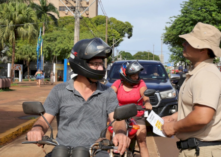 Motociclistas respondem por quase a metade dos acidentes de trânsito em Dourados