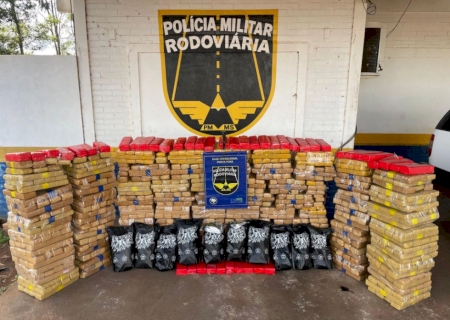 Rapaz tenta fugir com carro lotado de drogas, mas acaba detido na MS-164