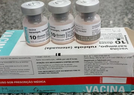 Dia D contra o Sarampo tem baixa procura e prefeitura mantém vacinação