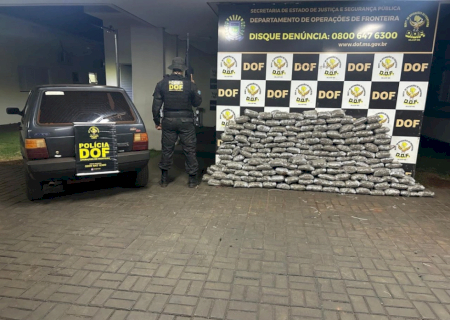 Homem é preso em flagrante com 220 quilos de skunk no Bairro Canaã I