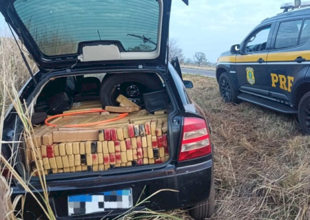 Polícia Rodoviária Federal apreende 618 quilos de maconha em MS