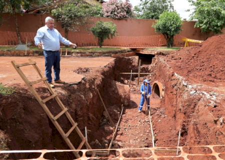 Município amplia obra na Avenida Indaiá e rua ficará interditada por um mês