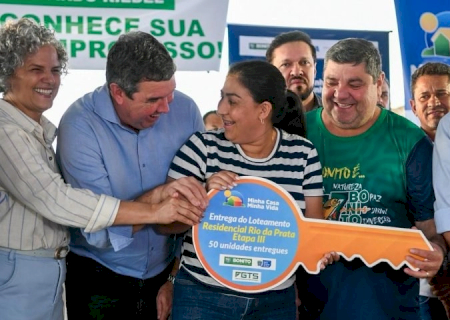 Com parceria de sucesso, Governo de MS realiza o sonho da casa própria de famílias em Bonito