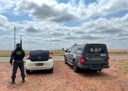 Fiat Mobi furtado no Rio Grande do Sul é apreendido na fronteira