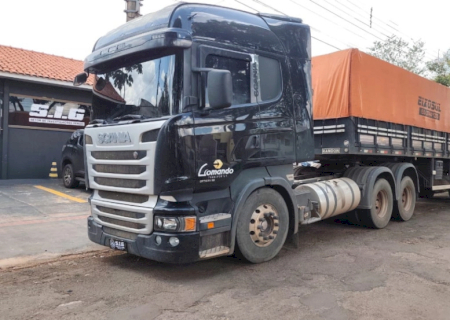 Casal é detido pelo SIG com carreta roubada entre Dourados e Itahum