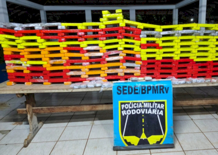 Paraguaio é preso pela PMR com 300 quilos de maconha em Campo Grande