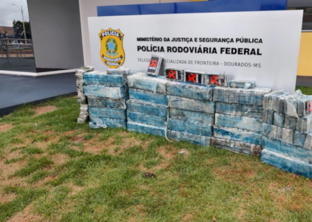 Polícia prende motorista e apreende cocaína em carreta carregada com milho na BR-163