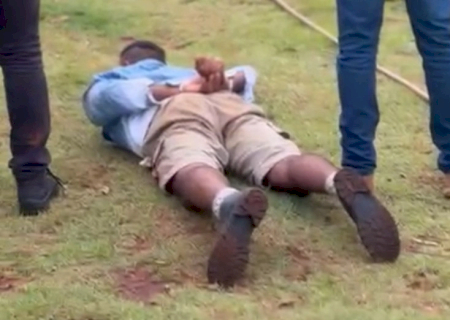 Condenado a 15 anos por homicídio é preso após agredir e atear fogo na casa da esposa