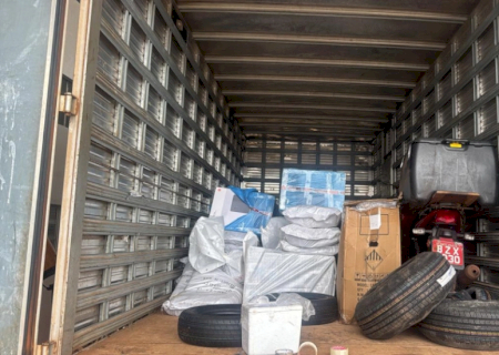 Operação apreende cerca de R$ 1 milhão em mercadorias ilegais em Dourados