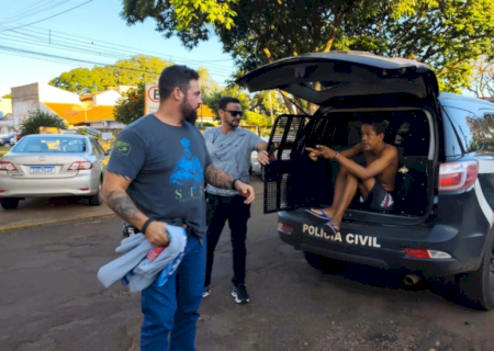 Com 56 passagens pela polícia, “Microfone” é preso novamente em Dourados