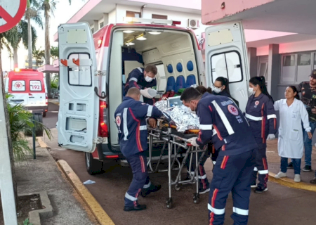 Adolescente tem pernas amputada e esmagada após acidente com máquina de arroz