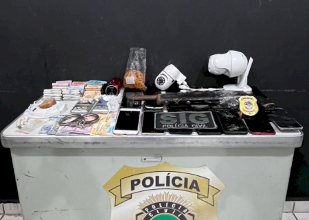 Polícia desarticula sofisticada estrutura do tráfico e prende 10 pessoas