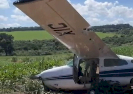 Dracco chega a Antonio João para investigar pouso forçado de avião que apresentou falhas mecânicas