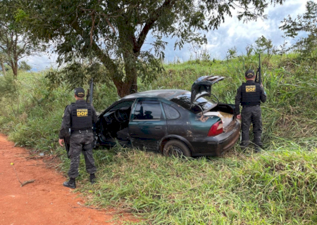 Rapaz é preso na MS-164 com carga de maconha que seria levada para Campo Grande