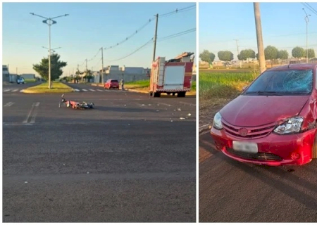 Mulher em bicicleta elétrica é atropelada e morre em São Gabriel do Oeste