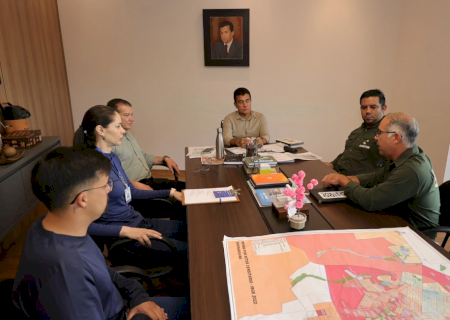 Prefeitura recebe equipe da Fundtur para impulsionar turismo da pesca em Dourados