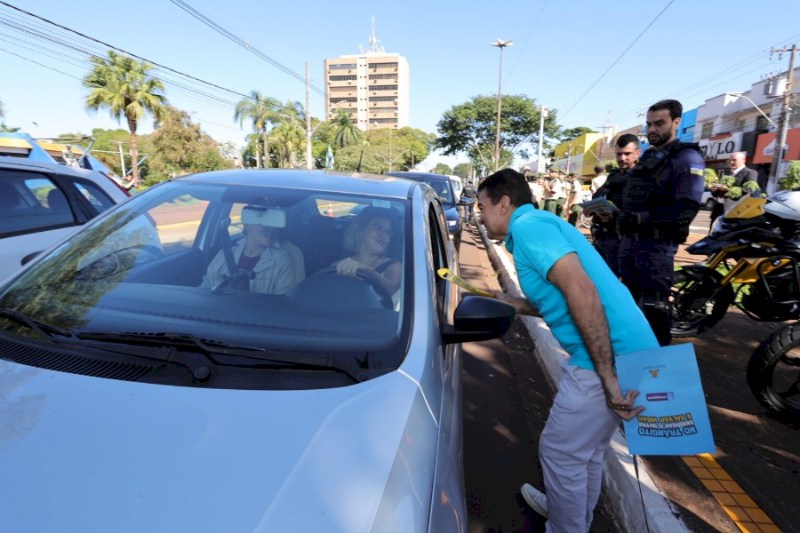 Dourados abre Maio Amarelo e acende alerta para os mais vulneráveis no trânsito