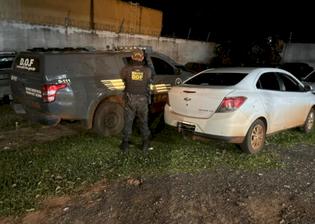 Homem é preso pelo DOF coduzindo veículo com motor roubado