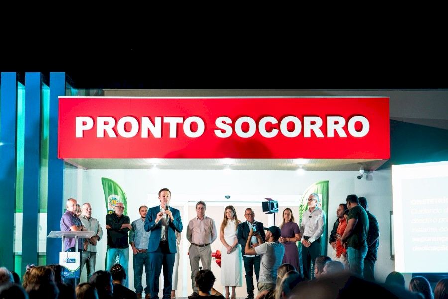 Com investimento superior a R$ 6 milhões, prefeito Lucas Foroni entrega novo Pronto-Socorro e fortalece a saúde de Rio Brilhante