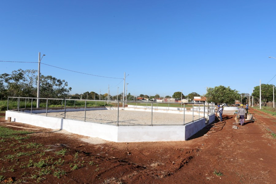 Revitalização do Parque Victélio Pelegrini avança e obras chegam a 50% de execução