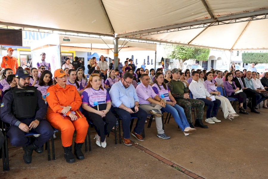 Agosto Lilás mobiliza Dourados contra violência e reforça rede de proteção às mulheres