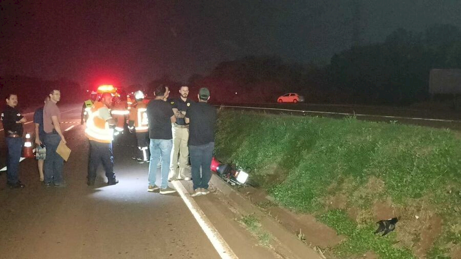 Motociclista de 19 anos morre após acidente na rodovia BR-163