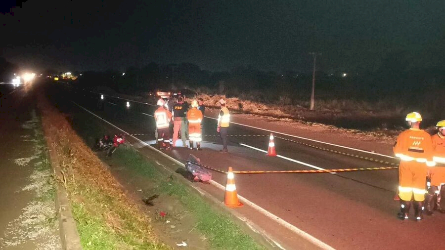 Motociclista de 19 anos morre após acidente na rodovia BR-163