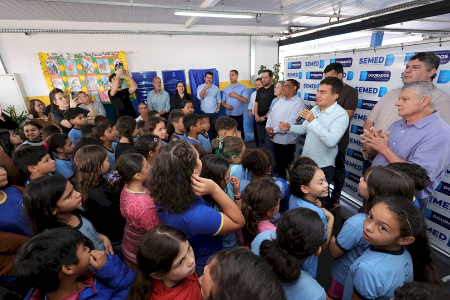 Prefeitura inaugura salas de aula e zera déficit de vagas na região do Guaicurus