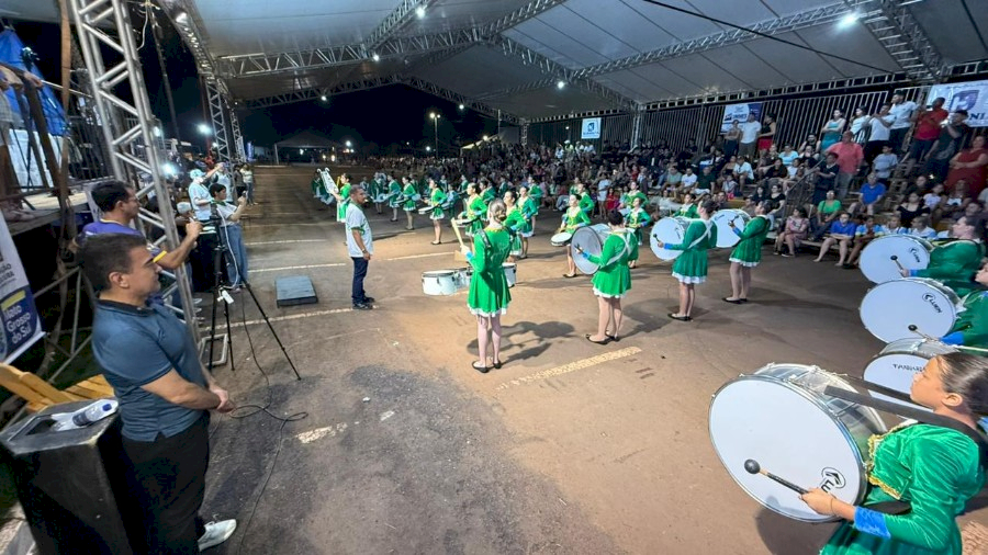 Prefeito destaca orgulho de Dourados durante Campeonato Estadual de Bandas e Fanfarras