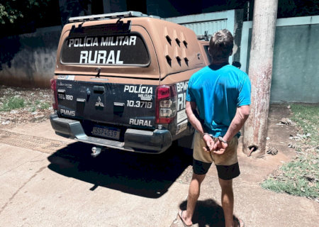 Acusado de homicídio em SC é preso em propriedade rural de Dourados