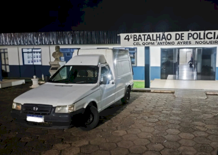 Polícia recupera veículo e carga de mercadorias após roubo na MS-164