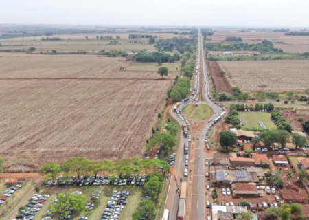 BR-163 terá “operação especial” devido à Romaria de Nossa Senhora Aparecida em Dourados